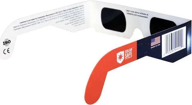 Alt view image 5 of 7 - Celestron EclipSmart Safe Filter Eclipse Glasses ISO 12312-2:2015 (E) (20-Pack)