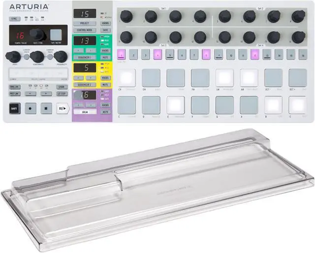 Main image of Arturia BeatStep Pro Controller & Sequencer with Decksaver Cover