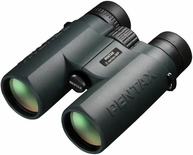 Alt view image 12 of 16 - Pentax 10x43 ZD Series WP Roof Prism Binocular, 6.0 Degree Angle of View, Green