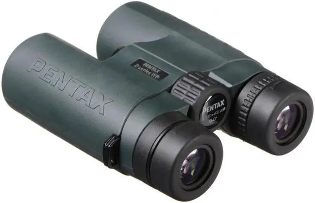 Alt view image 14 of 16 - Pentax 10x43 ZD Series WP Roof Prism Binocular, 6.0 Degree Angle of View, Green