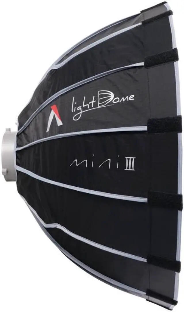 Alt view image 4 of 14 - Aputure Light Dome Mini III (22.8in) Compact Circular Softbox