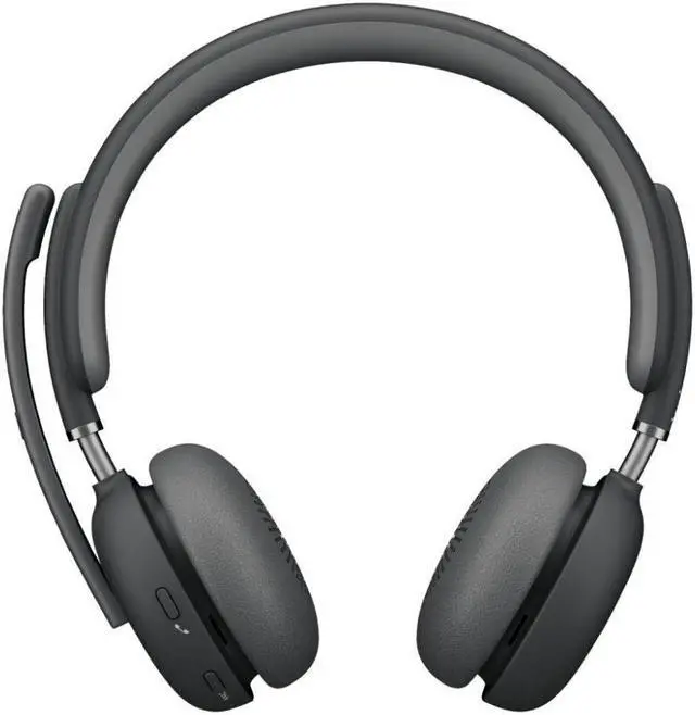 Alt view image 11 of 14 - Logitech Zone Wireless 2 Headset - Wireless - Bluetooth - 164 ft - 20 Hz - 20 kHz - Over-the-head - Omni-directional, MEMS Technology Microphone - Graphite