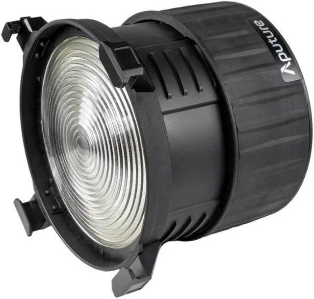 Alt view image 3 of 7 - Aputure LS 600X Pro (V-Mount) with Dome, Fresnel, Barndoors and Bag Bundle