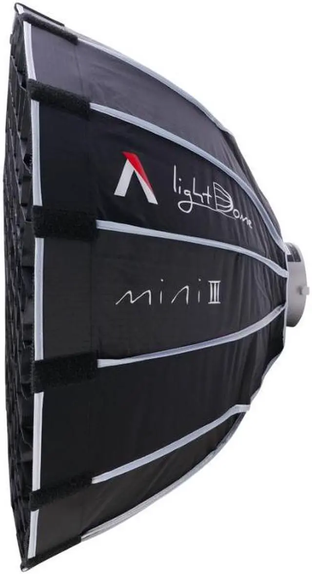 Alt view image 5 of 7 - Aputure LS 600X Pro (V-Mount) with Dome, Fresnel, Barndoors and Bag Bundle