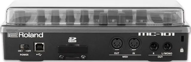 Alt view image 4 of 6 - Decksaver Roland MC-101 Cover