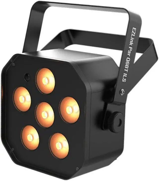 Alt view image 2 of 7 - CHAUVET DJ EZLink Par Q6BT ILS Battery-Operated Quad-Color RGBA LED Par Light