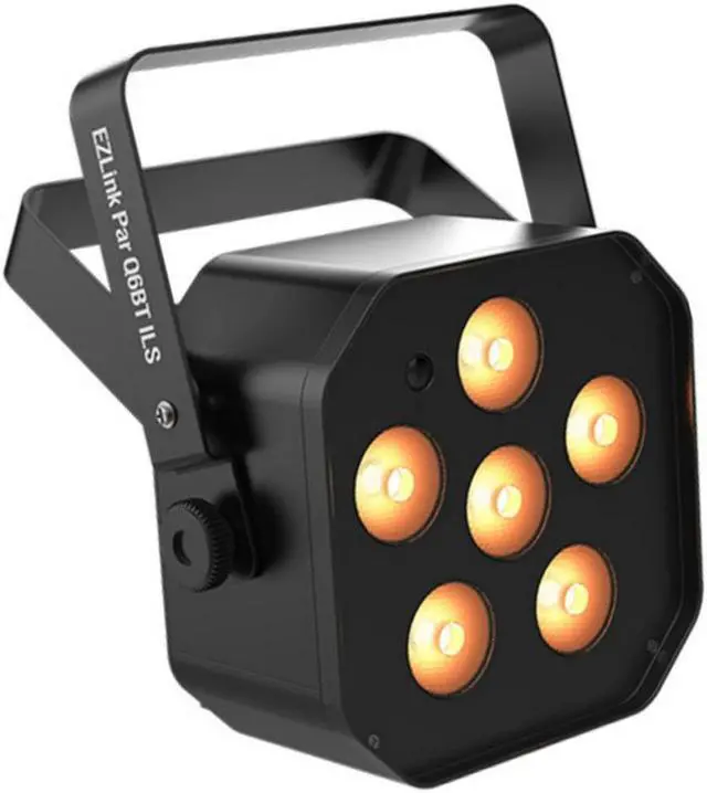 Alt view image 5 of 7 - CHAUVET DJ EZLink Par Q6BT ILS Battery-Operated Quad-Color RGBA LED Par Light