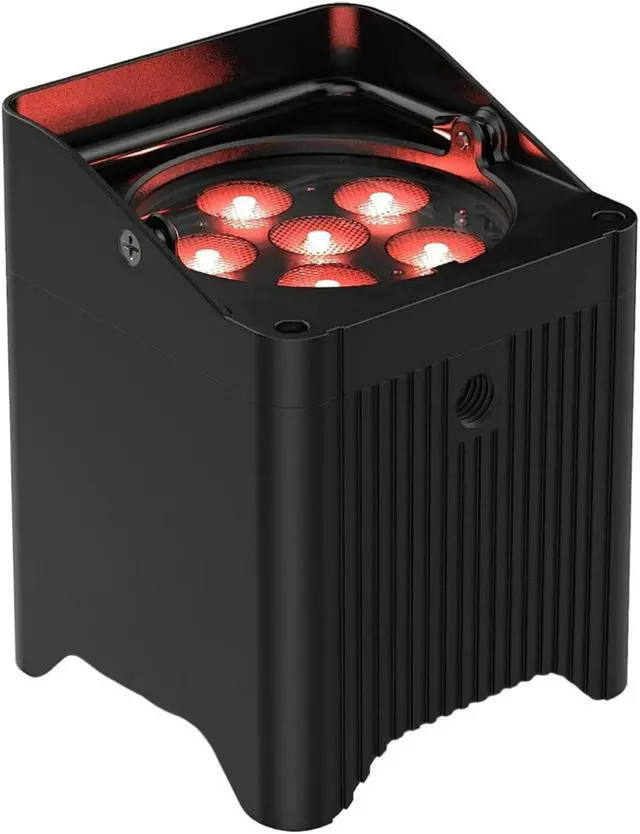 Alt view image 2 of 7 - Chauvet DJ Freedom Par T6 Battery-Operated Tri-Color LED Lights Bundle (4-Pack)