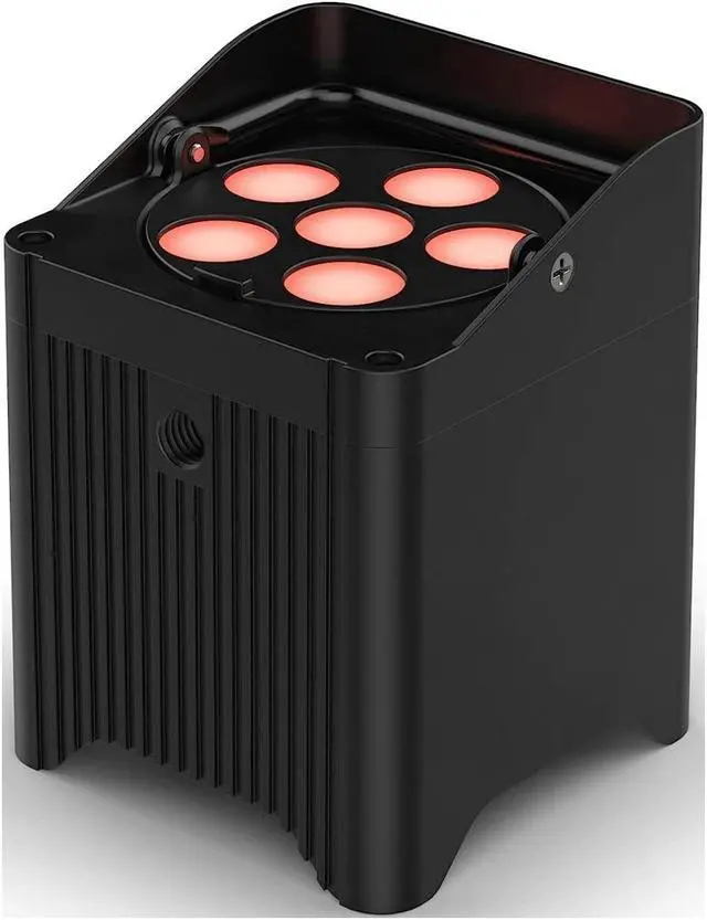 Alt view image 7 of 7 - Chauvet DJ Freedom Par T6 Battery-Operated Tri-Color LED Lights Bundle (4-Pack)