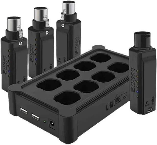 Main image of Chauvet DJ D-Fi XLR Compact Battery Powered Wireless Pack