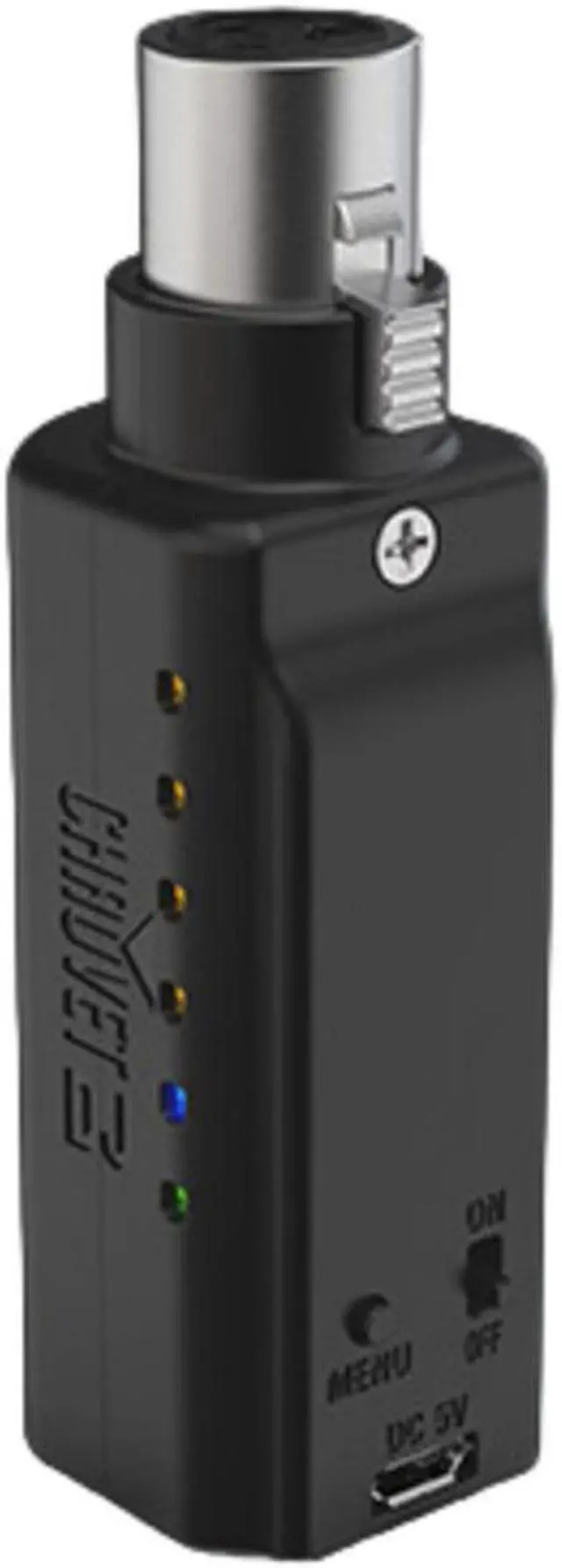 Alt view image 6 of 7 - Chauvet DJ D-Fi XLR Compact Battery Powered Wireless Pack