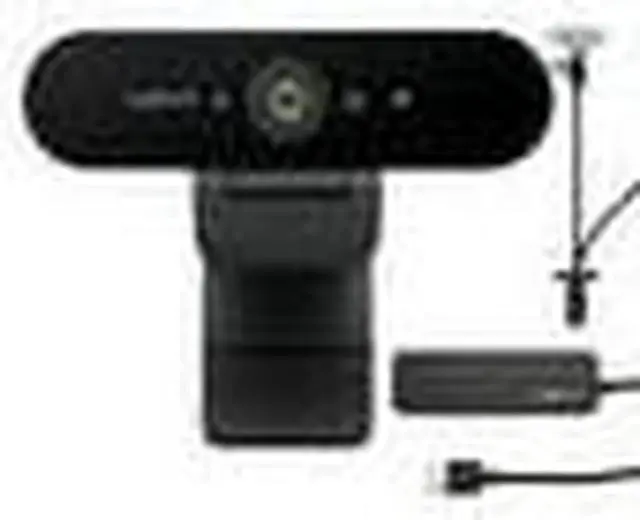 Alt view image 5 of 7 - Logitech Miro 4K Pro Webcam with Webcam Stand and 4-Port 3.0 USB Hub
