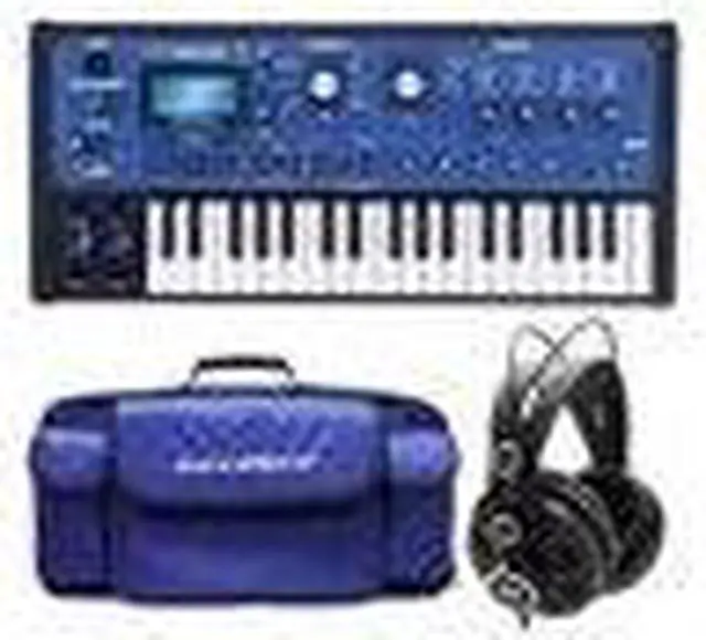 Alt view image 4 of 7 - Novation MiniNova Synthesizer Bundle with Carry Case and Knox Studio Headphones