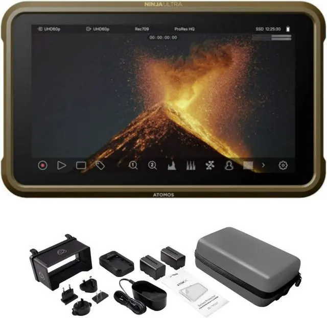 Main image of Atomos Ninja Ultra 5.2' 4K HDMI Recording Monitor with Accessory Bundle