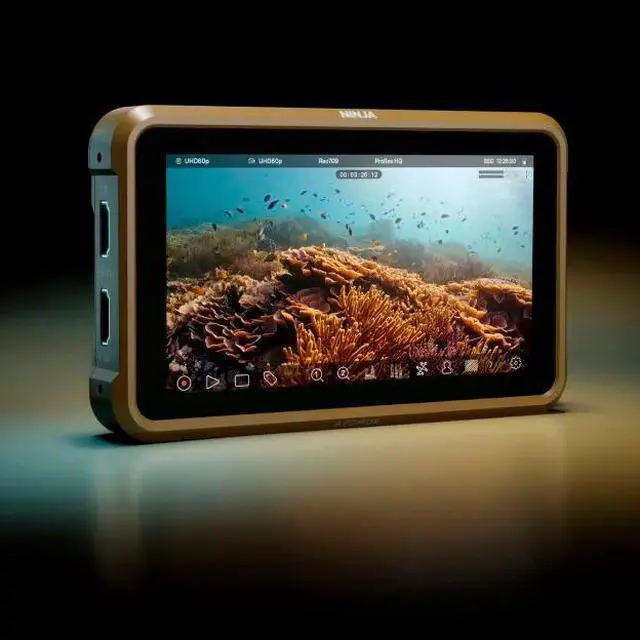 Alt view image 3 of 5 - Atomos Ninja Ultra 5-in 1000nit HDR Monitor-Recorder with Connect and Accessory Kit