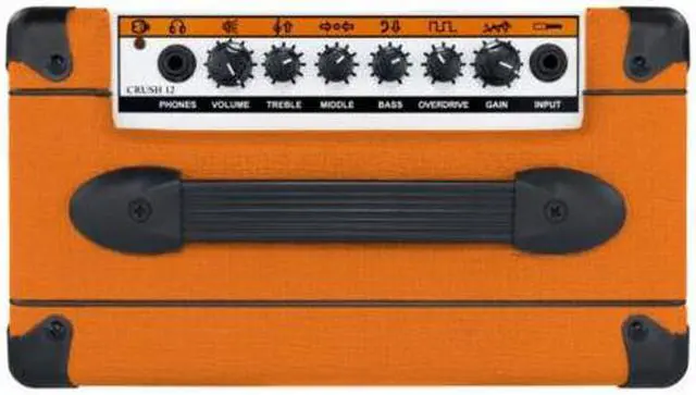 Alt view image 5 of 7 - Orange Amplifiers Crush 12W Analogue Combo Amp
