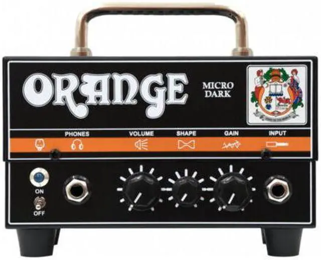Main image of Orange Amps Micro Dark Terror 20-Watt Tube Preamp Hybrid Amp Head