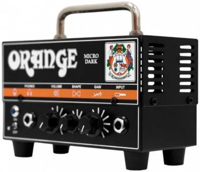 Alt view image 2 of 4 - Orange Amps Micro Dark Terror 20-Watt Tube Preamp Hybrid Amp Head