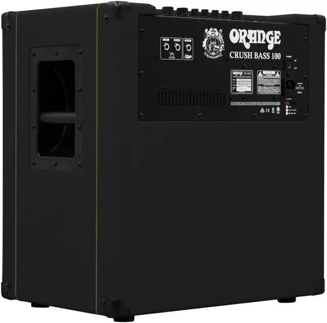 Alt view image 6 of 7 - Orange Amps Crush Bass 100-Watt Combo Amp (Black)