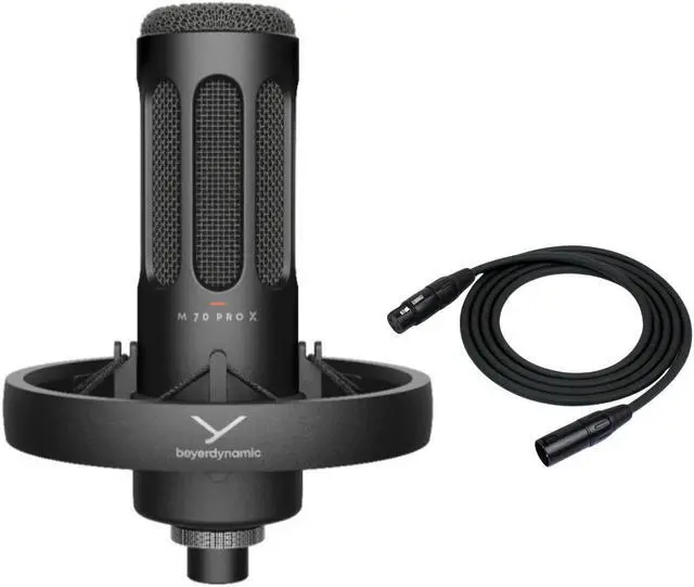 Main image of beyerdynamic PRO X M70 Professional Front-Addressed Dynamic Microphone with 25Ft XLR Cable bundle