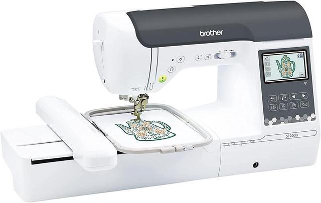 Alt view image 2 of 7 - Brother Computerized Sewing & 5x7 Embroidery Machine
