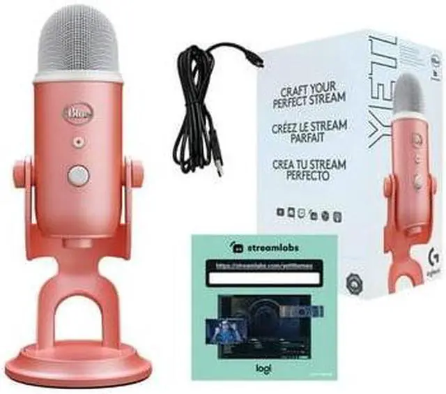 Alt view image 6 of 7 - Blue Microphones Yeti USB Microphone (Pink Dawn) Aurora Collection
