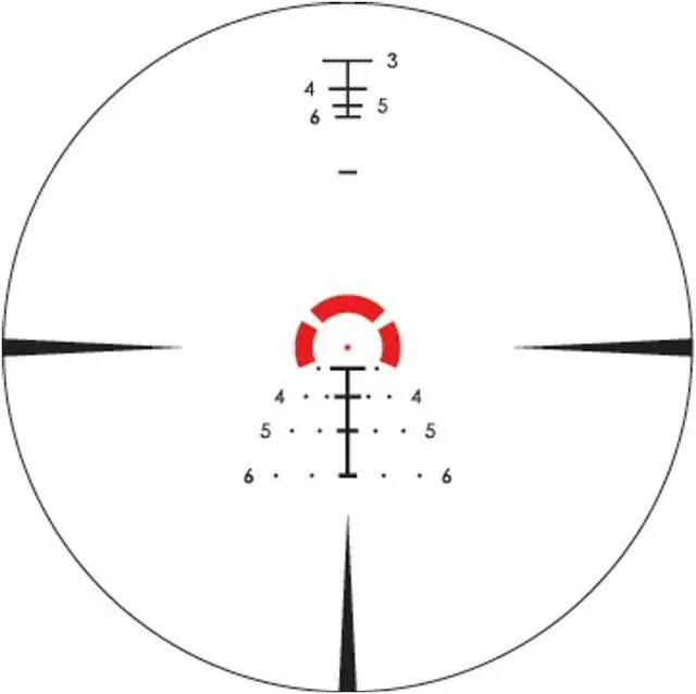 Alt view image 6 of 7 - Vortex Strike Eagle 1-8x24 FFP EBR-8 MOA Riflescope with Cantilever Mount