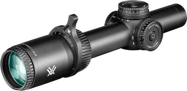 Alt view image 5 of 7 - Vortex Strike Eagle 1-8x24 FFP EBR-8 MOA Riflescope with Cantilever Mount