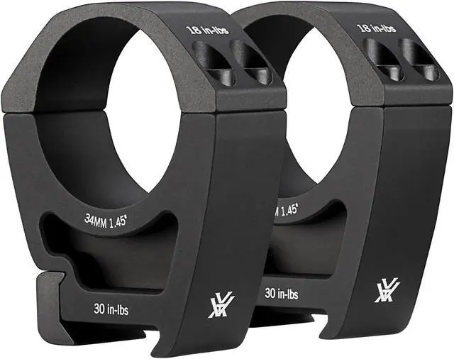 Main image of Vortex Pro Riflescope 34mm Picatinny/Weaver Compatible Aluminum Made Rings