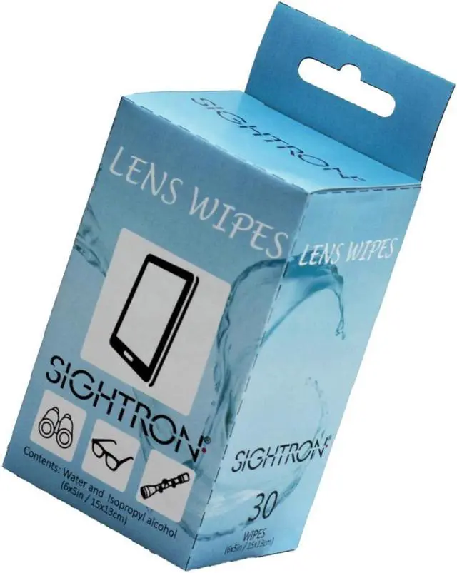 Alt view image 3 of 6 - Sightron 6 x 5 Inch Lens Wipes for Riflescopes, Binoculars, and Cell Phones