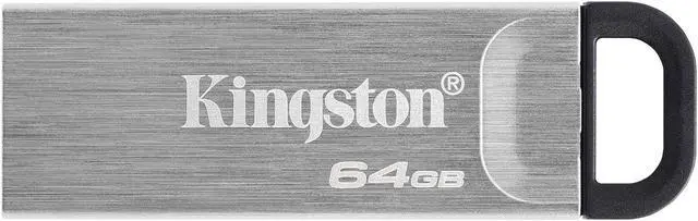 Alt view image 3 of 7 - Kingston 64GB DataTraveler Kyson USB 3.2 Gen 1 200MB/s Read Metal Flash Drive (3-pack)