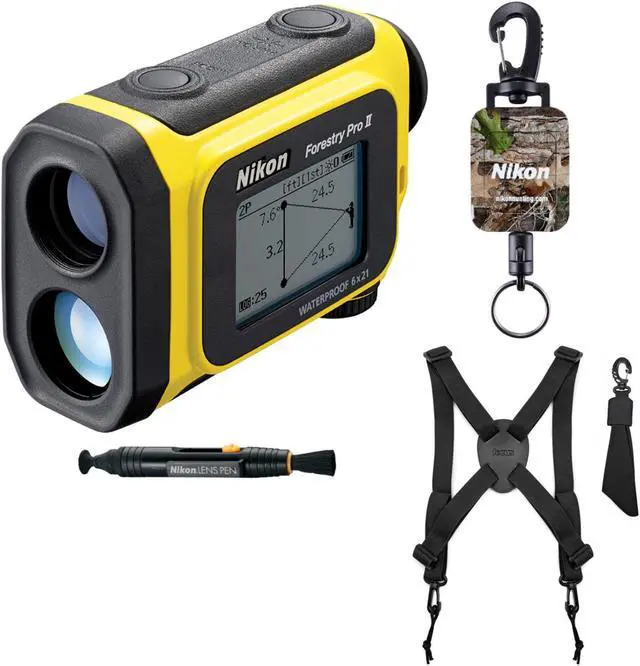 Main image of Nikon Forestry Pro II Laser Rangefinder/Hypsometer with Tether Bundle