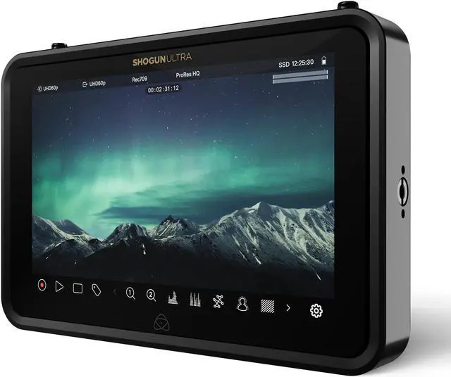 Alt view image 3 of 11 - Atomos Shogun Ultra 7" HDR Monitor-Recorder, Supports 8K RAW
