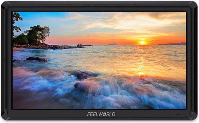 Alt view image 8 of 14 - FEELWORLD FW568 V3 6 inch DSLR Camera Field Monitor with Waveform LUTs Video Peaking Focus Assist Small Full HD 1920x1080 IPS with 4K HDMI 8.4V DC Input Output Include Tilt Arm