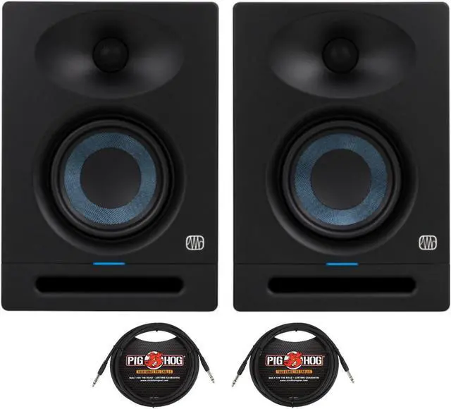 Main image of PreSonus Eris Studio 4 4.5-Inch Compact Studio Monitors with 1/4-Inch TRS Cables