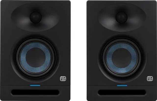 Alt view image 2 of 7 - PreSonus Eris Studio 4 4.5-Inch Compact Studio Monitors with 1/4-Inch TRS Cables