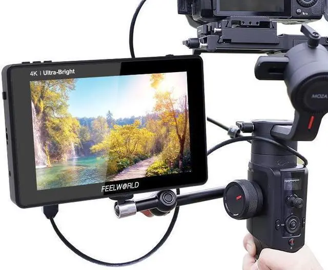 Alt view image 7 of 7 - FeelWorld LUT7S 7-Inch 3D LUT 4K HDMI and SDI Monitor