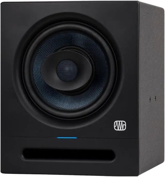 Alt view image 4 of 5 - PreSonus Eris Pro 8 8-Inch 2-way Studio Monitor (Pair) with 1/4-Inch TRS Cables