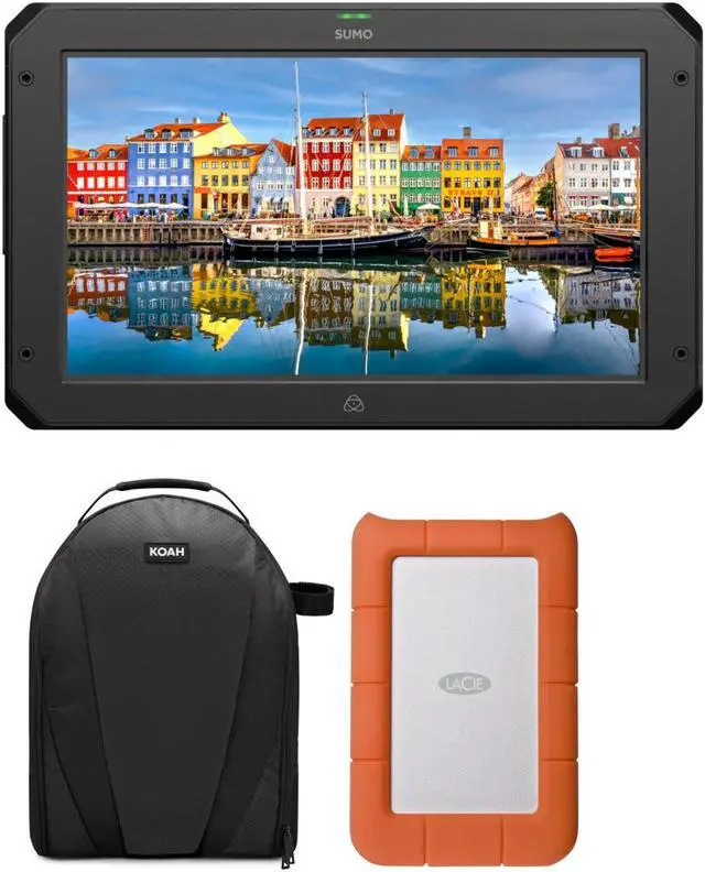 Main image of Atomos Sumo19 SE 19-Inch HDR Pro/Cinema Monitor-Record-Switcher Bundle