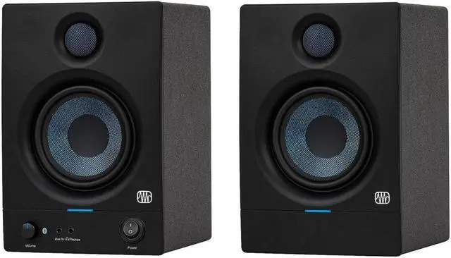 Alt view image 5 of 7 - PreSonus Eris 4.5BT 2nd Gen Active Studio Monitors with Isolation Pads Bundle