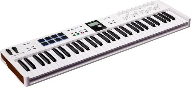 Alt view image 10 of 14 - Arturia KeyLab Essential mk3 61-Key Universal MIDI Controller and Software (White)