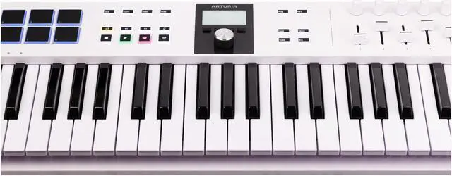 Alt view image 13 of 14 - Arturia KeyLab Essential mk3 61-Key Universal MIDI Controller and Software (White)