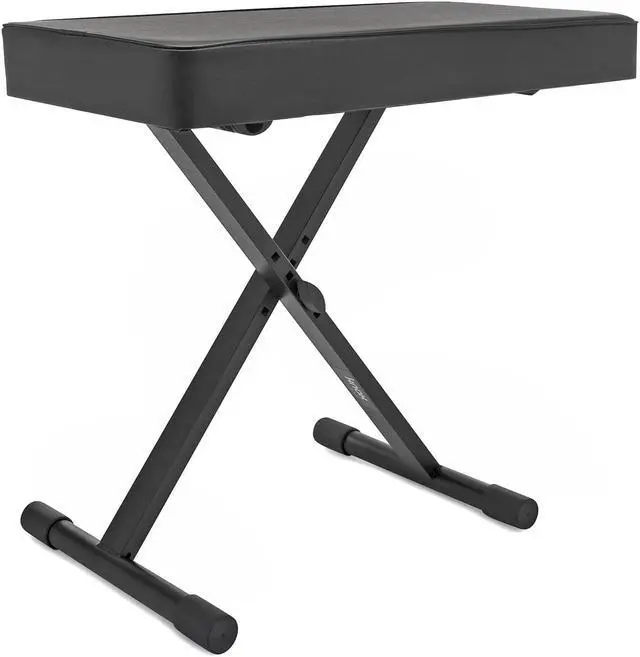 Alt view image 2 of 7 - Knox Gear Adjustable X-Style Keyboard Bench