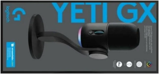 Yati Using Computer Keyboard Logitech Yeti GX RGB LIGHTSYNC-Powered Microphone, Keyboard, and ...