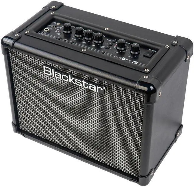 Alt view image 2 of 6 - Blackstar ID:Core 10 V4 Stereo Digital Combo Amplifier with Super Wide Stereo Sound, CabRig Lite, Blackstars Patented ISF Tone Control and USB-C Connectivity (10-Watt)