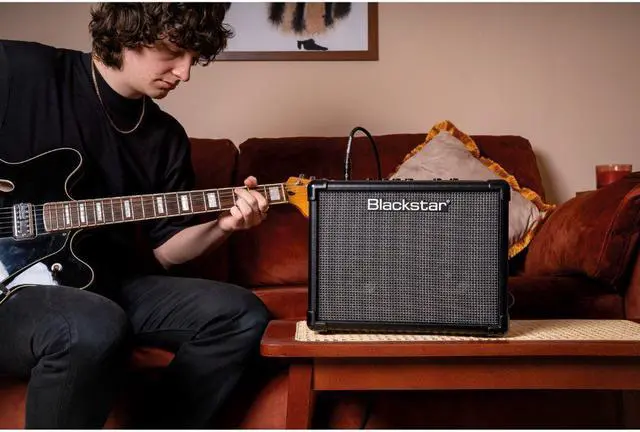 Alt view image 5 of 6 - Blackstar ID:Core 10 V4 Stereo Digital Combo Amplifier with Super Wide Stereo Sound, CabRig Lite, Blackstars Patented ISF Tone Control and USB-C Connectivity (10-Watt)