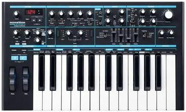 Alt view image 10 of 16 - Novation Bass Station II Analog Synthesizer