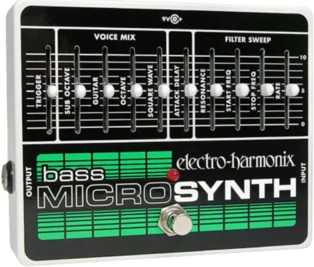 Main image of Electro-Harmonix Bass Micro Synth Pedal W/Power Supply