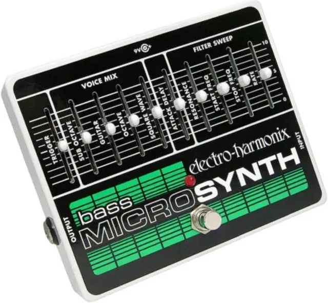 Alt view image 2 of 9 - Electro-Harmonix Bass Micro Synth Pedal W/Power Supply