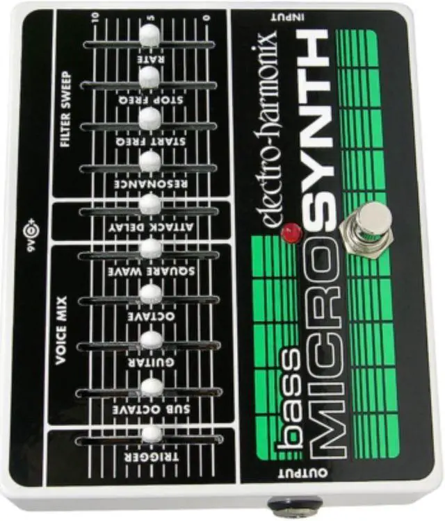Alt view image 6 of 9 - Electro-Harmonix Bass Micro Synth Pedal W/Power Supply